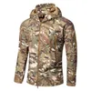 Зимняя тактическая софтшелл камуфляжная куртка TAD для мужчин из кожи акулы, армейская камуфляжная ветровка, водонепроницаемая охотничья одежда, военные куртки 220105