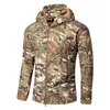 Inverno TAD Tattico Softshell Giacca mimetica Uomo Pelle di squalo Army Camo Giacca a vento Impermeabile Caccia Abbigliamento Giacche militari 220105