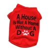 Dog Apparel Fashion Supply Clothes Puppy Cotton t-shirt Cat Dogs Cloth T Shirt 4 Colors YHM828-ZWL