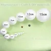 15cm 2345789101215182030cm white foam balls Polystyrene Styrofoam balls craft Decoration Christmas balls 2011285318445