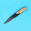 Butterfly DA44 survival Pocket folding knife Wood handle Titanium finish Blade tactical knifes EDC Pockets knives