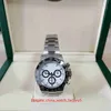 CLEAN Factory Super Version Montres 40 mm x 12,5 mm Cosmograph Panda 116500 Chronographe CAL.4130 Mouvement mécanique Montre automatique pour homme Montres-bracelets pour hommes