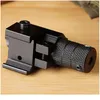 Tactische Laser Pointer High Power Red Dot Scope Weaver Picatinny Mount Set Voor Gun Rifle Pistol S Airsoft Riflescope