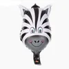 Mini tête d'animal ballons en aluminium ballon à air gonflable décorations de fête de joyeux anniversaire enfants fournitures de fête de douche de bébé 4196477