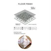 Marble lastrazo PVC Podłogowe naklejki podłogowe własny wodoodporny, bez poślizgu Papier kontaktowy DIY Renovation Dekal