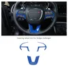 Blue Car Steering Wheel Cover for Dodge Challenger 15+ / Durango 14+ / Grand Cherokee SRT8 14+ / Dodge Charger 15+