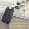 Smart Key Fob Case Bag Shell Holder Ring Keychain Cover Fit för VW Passat B8 Magotan Arteon 20172018 2019 Tillbehör ABS kolfiber