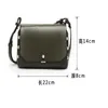 HBP Cross Body Für Damen Umhängetaschen Niet Pu Leder Frau handtaschen Flip Tasche Reine Farbe Weibliche Mode Messenger geldbörse SYD-7746 #