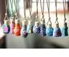 Hanging Car Air Freshener Perfume Diffuser Fragrance Empty Refillable Bottle Home Car Air Purifier Hanging Ornament Decoration