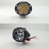 Lampada per fari a LED per motocicli Super Bright 1000Lm Faretto per scooter 6500K Luce per fendinebbia per auto da lavoro bianca 9-85V