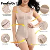 Feelirl Fajas Colombianas Reductora Full Corps Slimming Shaperwear Overbust Postpartum Recovery Body Shapers Y2007067228368