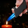 New Powerful Double Torch Gas Lighter Windproof Jet Butane Turbo Lighter Inflatable Cigar Pipe 1300 C Spray Gun Torch Flame Smoking Gift