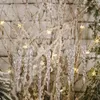 12st julgran ornament Icicle Props Fake Ice Hanging Pendants Year Chritmas Decorations for Home Xmas Navidad Decor Y201020