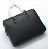 Nueva marca maletín diseñador bolsos de hombre marca famosa bolso de hombro para hombre bolso de cuero Real 269W
