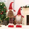 Decorazioni natalizie per la casa Natale Bambole senza volto Ringraziamento Capodanno Regali di compleanno T200909