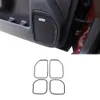 Door Horn Bezel Dcoration 4pc For Chevrolet Silverado GMC Sierra 2014-2018 Interior Accessories