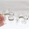 fumer Top qualité fait à la main Terp Vacuum Quartz Bangers Domeless Slurper Up Oil Banger Nail avec seau 25mm Bottom pour Glass Bong Rigs