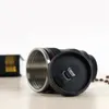 2 couleurs durables bricolage en acier inoxydable flacons sous vide tasse de voyage eau café thé caméra lentille tasse avec couvercle livraison directe 201029