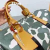 2022 TRADA TRAVES Big Boston Flower Camouflage torebka Projektant Luksusowy Duffel Fashion Bags Ladies Men Tote Boys Unisex torebki