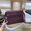 2021 Hot Sale Vintage Women Fashion Shoulder Bags 5 Colors Plain Metallic Artwork Thread Diamond Lattice Letter Hasp Envelope Lady Handbags