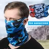 2021 Ny Multi Functional Bandana Headband Ring Neck Scarf Camouflage Mask Seamless Tubular Magic Face Scarf Gåva till Baby
