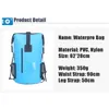 30L Outdoor Waterproof Swimming Bag Backpack Bucket Dry Sack Storage Bag Rafting Sports Kayaking Canoeing Travel Waterproof Bag LJ8782016