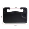 Car Laptop Stand Notebook Desk Dining Table Clip Auto Steering Wheel Tray Drink Holder Desk Table Steering Wheel Desk