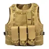 Tactical Vest Molle Combat Assault Plate Carrier Tactical 7 Colors CS Outdoor Clothing Hunting
