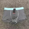 Mens Boxers Clássico Underpants Carta Clássica Shorts Underwear Respirável Casual Confortável Esportes Calças curtas