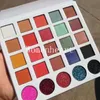 Auf Lager New Brand Makeup Lidschatten Flash of Light Glitter Gitter Matt Lidschatten-Palette epacket