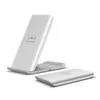 15W Qi Chargeur sans fil Fold Stand Pad Charge rapide pour Samsung S20 S10 Type C USB Qucik Charge