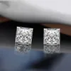 Szjinao 100% solta pedras preciosas de pedra de moissanite 3ct 8mm d cor vvs1 laboratório cultivado diamante cvd princesa corte indefinido para anel de jóias B1205