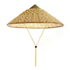 Вьетнамские японские Coolie Color Bamboo Cone Sun Hat Garden Farmer Fisher Y200714