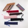Оптом fdshine пустые тканевые сумки для самоклеящегося водонепроницаемого ручки для глаз могут тянуть мягкую упаковку для женщин