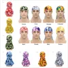 Nieuwe Mode Heren Satijn Camouflage Print Durags Bandana Turban Pruiken Mannen Zijdeachtige Durag Hoofddeksels Hoofdband Piraat Hoed Haaraccessoires