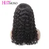 Kort Bob Water Wave Human Hair Wigs With Bangs 150 Full Machine Made Wigs For Black Women Water Wave Hair Natural Color6510636