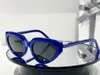 Zonnebril voor vrouwen Zomerstijl Anti-ultraviolet Retro 00159 Plaat Volledige frame Mode Brillen Willekeurige Doos