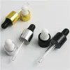 3ML Clear Amber Glass Esstenial Oil Dropper Bottles Portable Aromatherapy Bottle