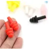 Fournitures de toilette Bouchons d'oreille en silicone natation étanche cache-oreilles insonorisés anti-bruit ronflement confortable sommeil bouchons d'oreille réduction du bruit