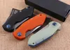 Hoge Kwaliteit 0456 Flipper Vouwen Mes 9Cr18Mov Satijn Blade G10 Handvat EDC Zakmessen met Retail box pakket