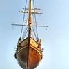 NIDALE-Modell Kostenloser Versand Maßstab 1/96 Classics Antique Harvey Battleship Holzmodellbausätze HARVEY 1847 hölzernes Segelbootmodell LJ200928