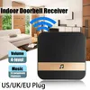 Smart Wireless WiFi Wifi Doorbell Porta Chime Anel Ding-Dong Video Porta Bell Receiver1