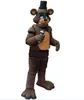 Cartoon Clothing 2019 Factory New Five Nights at Freddy's Fnaf Toy Creepy Freddy Fazbear Mascot Costumes Cartoon Character Adult Sz2427