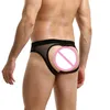 1 3 6PCS Mesh Löcher Homosexuell Sexy Unterwäsche männer Bikini-Slip Jockstraps Beutel Mann Höschen Thongs Backless Unterhosen exotische Sho261g