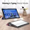 Case voor Lenovo Tab M10 Plus, lichtgewicht Slanke Shell Stand Cover met Auto Sleep / Wake for Lenovo Tab M10 Plus TB-X606F / TB-X606X 10.3 "FHD Android-tablet, Marble