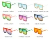 18 farben Frauen Platz Luxus Acryl Strass Sonnenbrille Übergroßen Bunten Diamant Rahmen Shades Große Sonnenbrille Großhandel