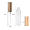 Wholesale 5ML Pocket Atomizer Spray Bottles Mini Empty Clear Glass Perfume Bottle For Cosmetics Packing 1000pcs lots