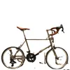 Urban Petit Véhicule Véhicule Vélo Vélo Vélo Vélo 451 Petite roue Diamètre Vélos Chrome Molybdène Steel Cadre Bicyclettes