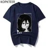 Maglietta Mikasa Ackerman Attack on Titan Graphic Manga Streetwear Magliette Anime Cartoon Uomo Donna Moda T-shirt Harajuku Top Y220208