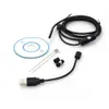 Lentille de caméra de mise au point 5.5mm 1.5M étanche 6 LED Endoscope Android Mini caméra d'inspection d'endoscope de câble USB